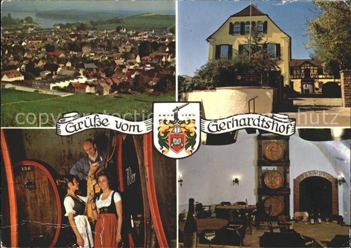 Nierstein Rhein Schlosskellerein Gerhardtshof