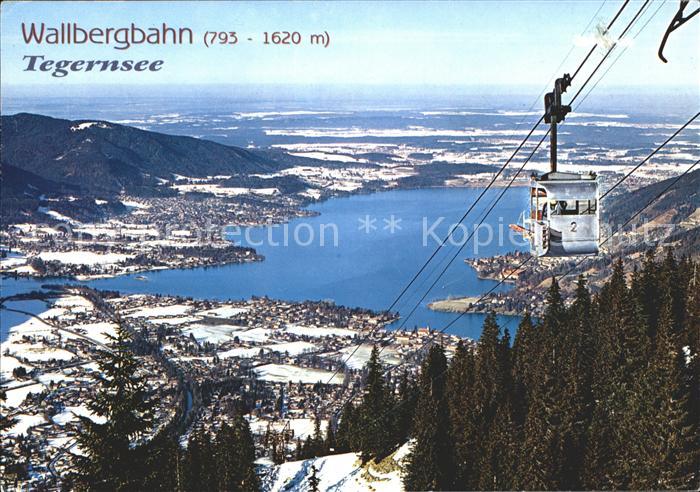 Tegernsee Bayern Wallbergbahn