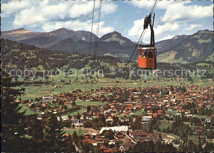 Oberstdorf Nebelhornbahn Allgaeuer Alpen Heilklimatischer Kurort