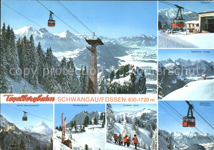 Schwangau Tegelbergbahn Fuessen Talstation Tennheimer Gruppe Schloss Neuschwanst