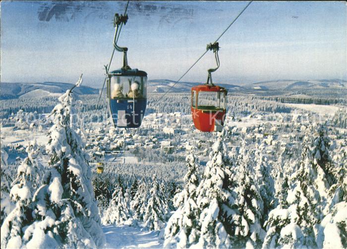Hahnenklee-Bockswiese Harz Kabinenseilbahn Bocksberg