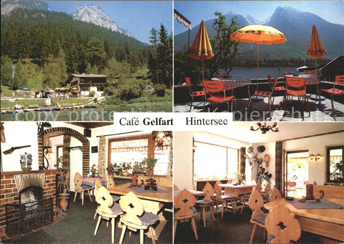 Hintersee Berchtesgaden Cafe Pension Gelfart