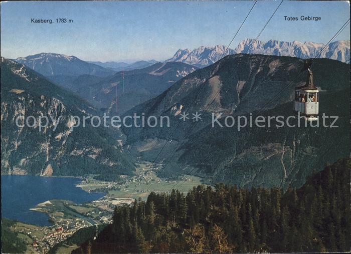 Feuerkogel Seilbahn Ebensee Traunsee Totes Gebirge Kasberg