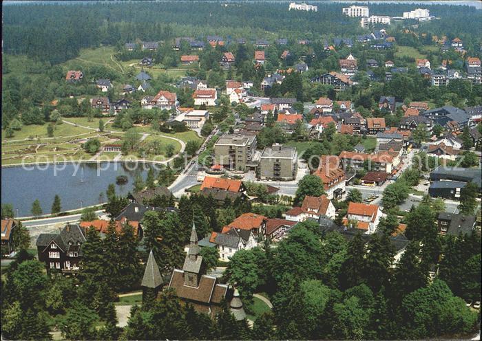 Hahnenklee-Bockswiese Harz Fliegeraufnahme