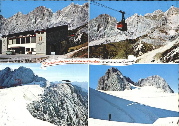 Ramsau Dachstein Steiermark Talstation Dachsteinsuedwendbahn Gondel Hunerkogel K