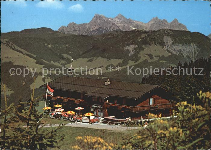 St Johann Tirol Alpengasthof Angerer Alm Loferer Steinberge
