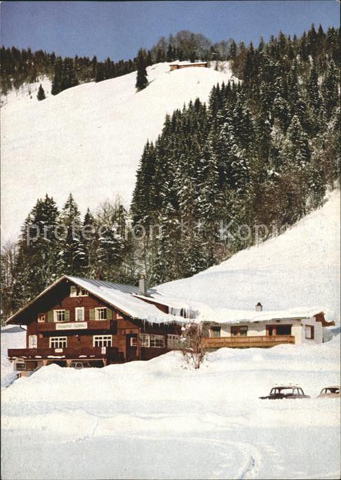 Balderschwang Berggasthof Hubertus