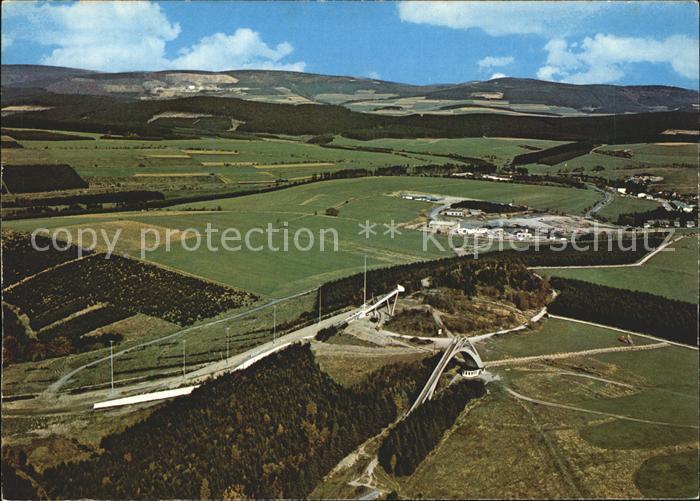 Winterberg Hochsauerland Fliegeraufnahme St Georg Schanze Matten Schanze