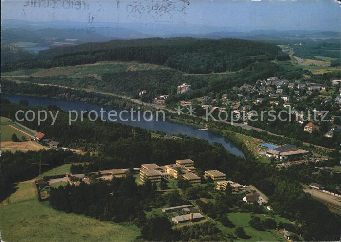 Olpe Biggesee Kolping Familienbferienstaette Fliegeraufnahme