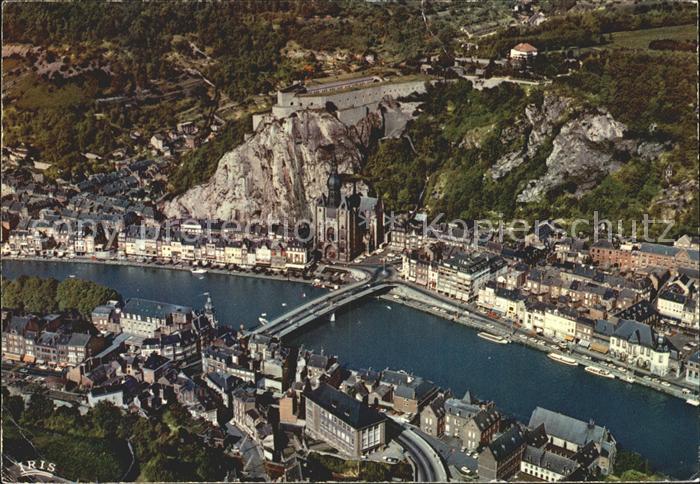 Dinant Wallonie Fliegeraufnahme