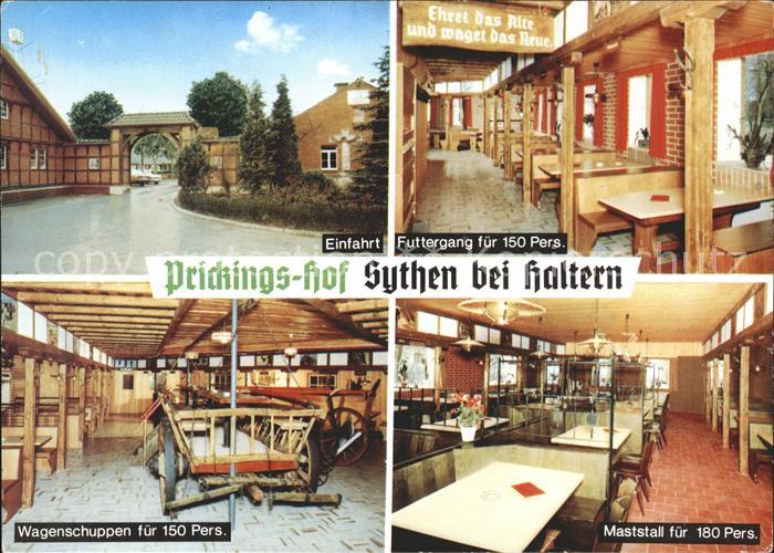 Sythen Prickings Hof Wagenschuppen Maststall Einfahrt Futtergang