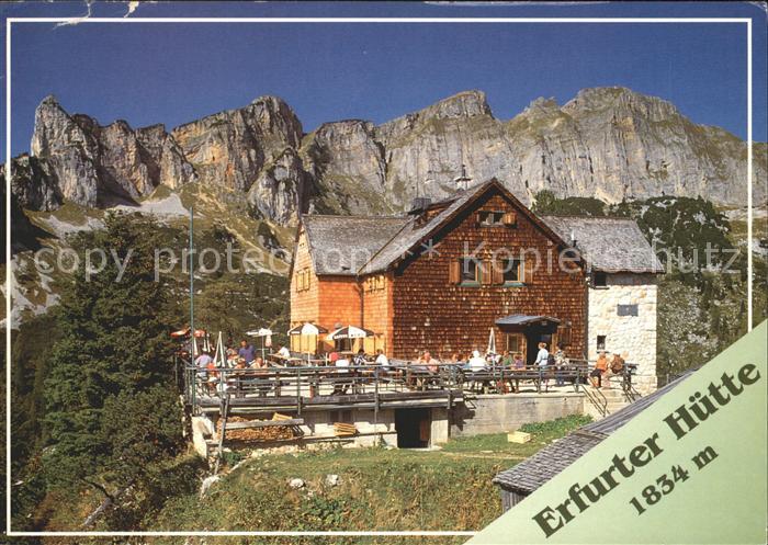 Erfurterhuette Rofan Hochgebirge