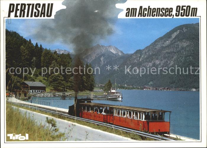 Pertisau Achensee Schiftsstation Seespitz Achenseebahn