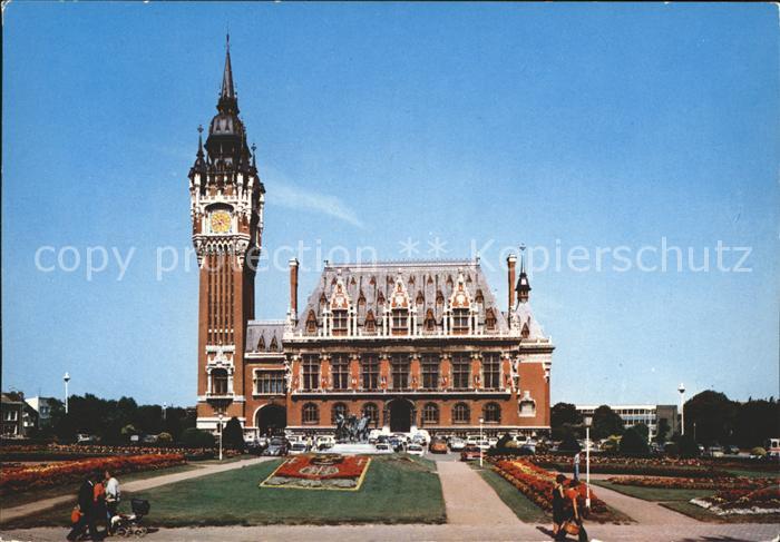 Calais Hotel Ville bati briques