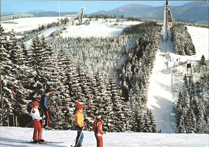 Winterberg Hochsauerland Skifahrer
