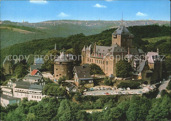 Schloss Burg Wupper Fliegeraufnahme