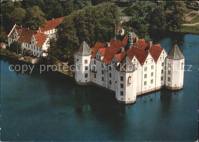 Gluecksburg Ostseebad Schloss Fliegeraufnahme
