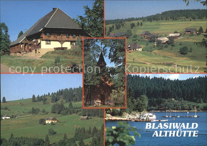 Schluchsee Blasiwald Althuette