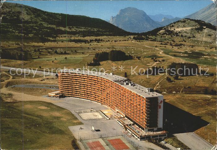 Hautes-Alpes Superdevoluy Fliegeraufnahme
