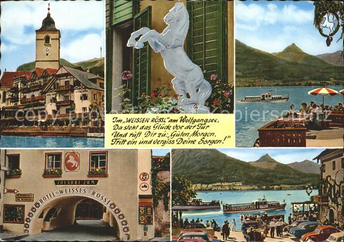St Wolfgang Wolfgangsee Weisses Roessl