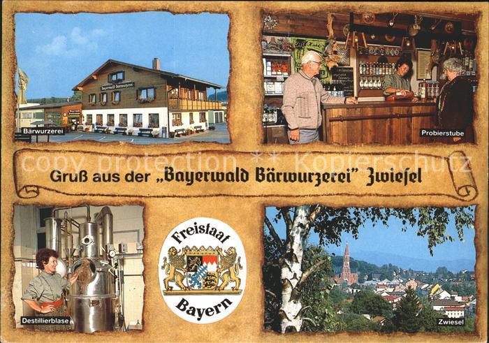 Zwiesel Niederbayern Bayerwald Baerwurzerei Destillation