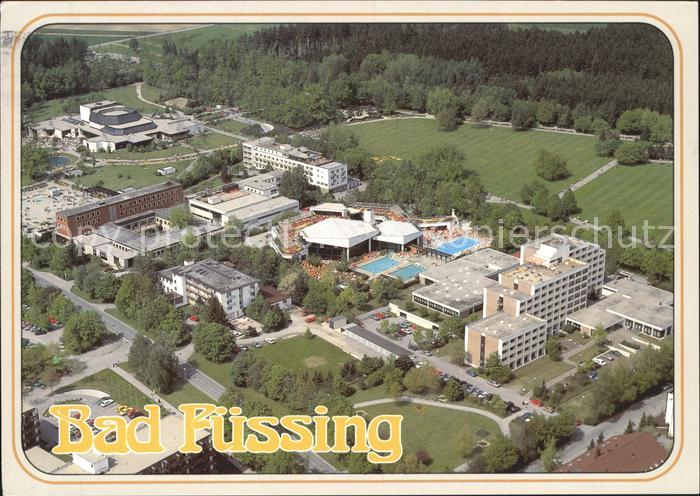 Bad Fuessing Fliegeraufnahme Klinik Niederbayern