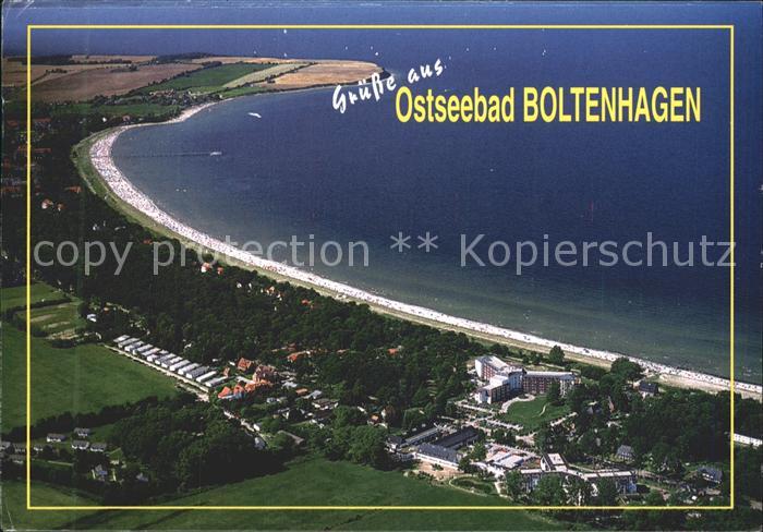 Boltenhagen Ostseebad Fliegeraufnahme Strand