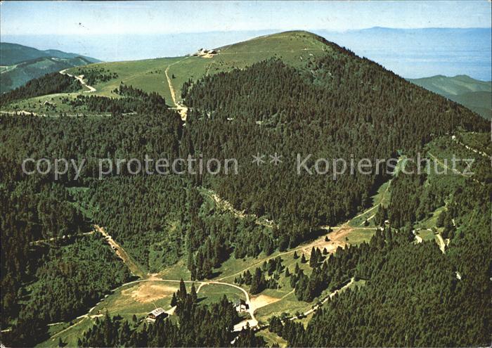 Wieden Schwarzwald Fliegeraufnahme Berghotel Wiedener Eck