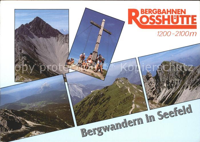 Seefeld Starnberg Bergbahn Rosshuette Reitherspitz Seefelderspitze Seefelderjoch