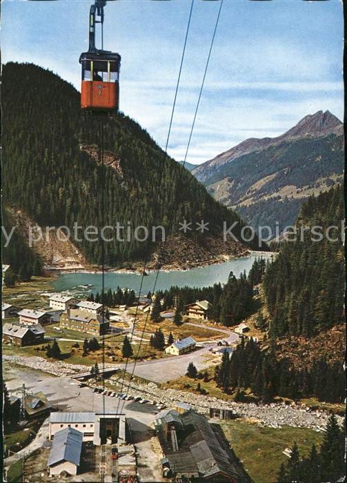 Stubachtal Tirol Seilbahn zum Weiss-See Enzingerboden