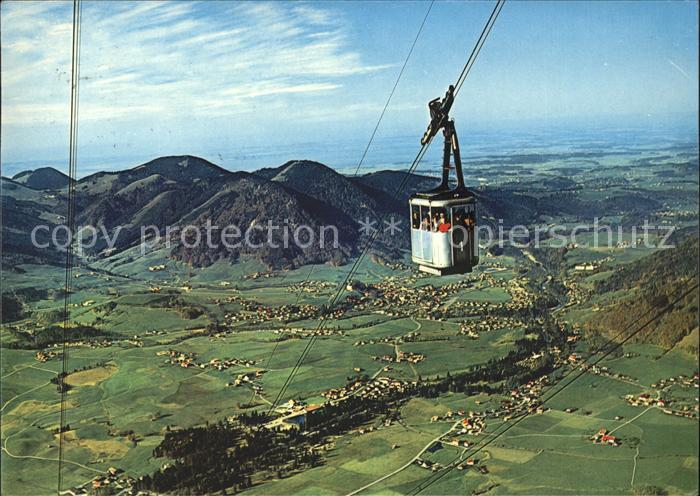 Ruhpolding Bayern Rauschbergbahn Seilbahn