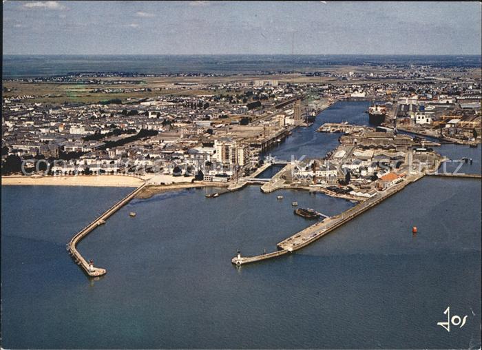 Saint-Nazaire Loire-Atlantique Fliegeraufnahme