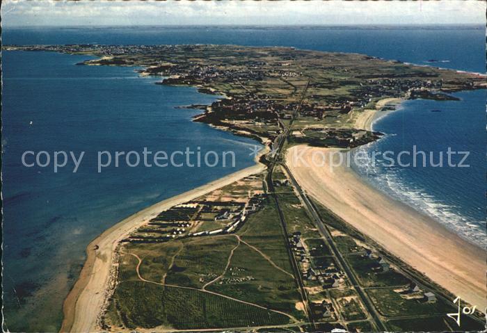 Quiberon Morbihan Fliegeraufnahme