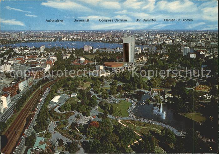 HAMBURG  CITY Blick vom Fernsehturm
