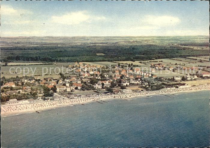 Kellenhusen Ostseebad Fliegeraufnahme mit Strand