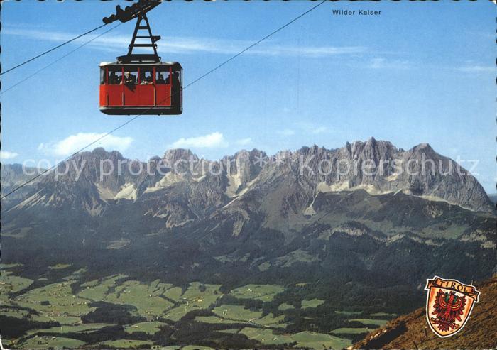 Wilder Kaiser Seilbahn Kitzbueheler Horn