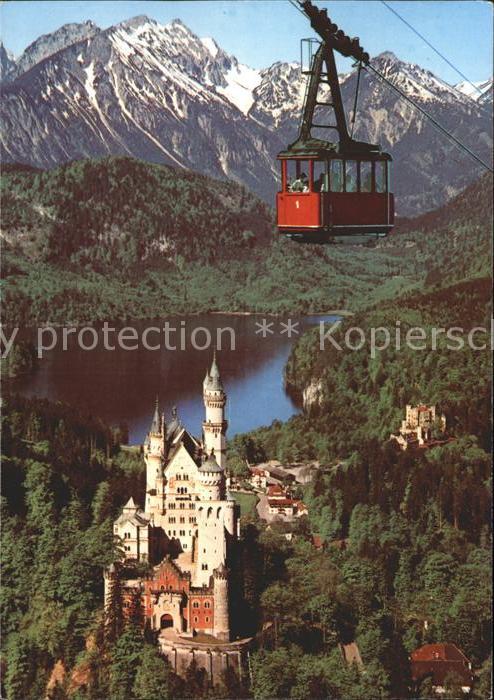 Hohenschwangau Tegelbergbahn Schloss-Neuschwanstein