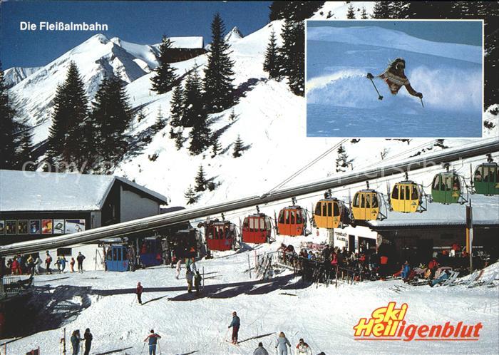 Heiligenblut Kaernten Freissalmbahn Mittelstation-Rossbach