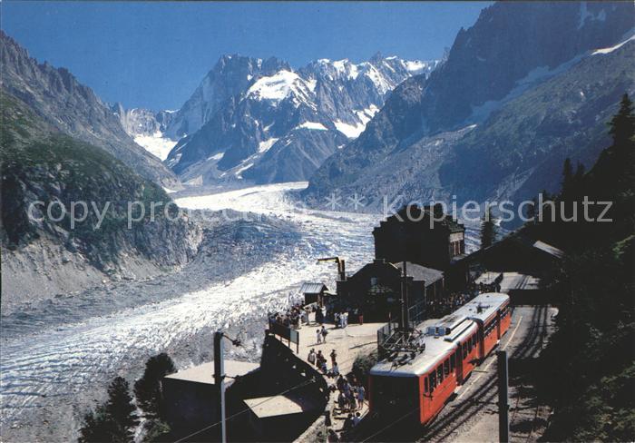 Chamonix La Mer de Glace  Bahnstation