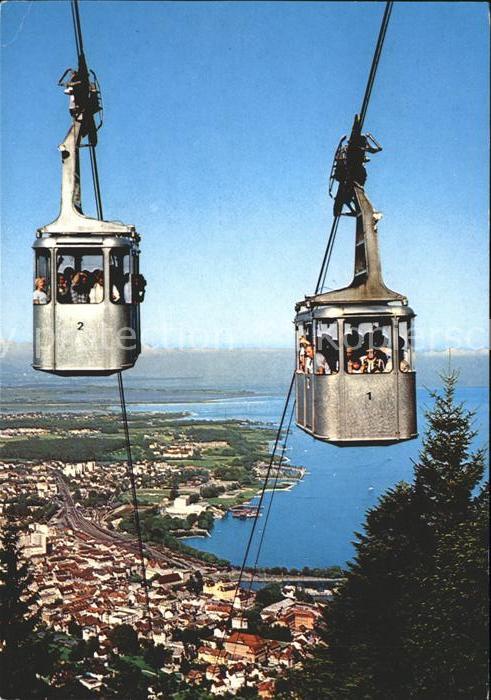 Bregenz Vorarlberg Pfaenderbahn Bodensee