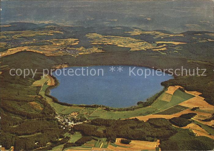 Maria Laach Glees Fliegeraufnahme Lacher See