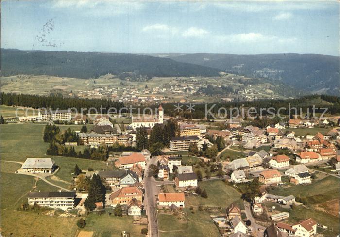 Hoechenschwand Schwarzwald BW Fliegeraufnahme