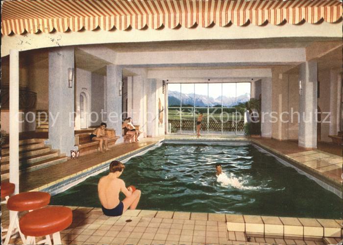 Sonthofen Oberallgaeu Alpenbad Sonnenalp Schwimmbad