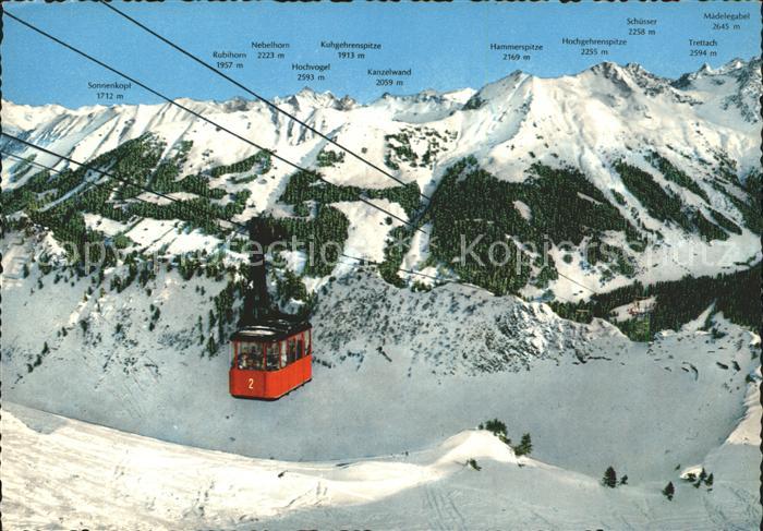 Mittelberg Kleinwalsertal Walmendingerhornbahn
