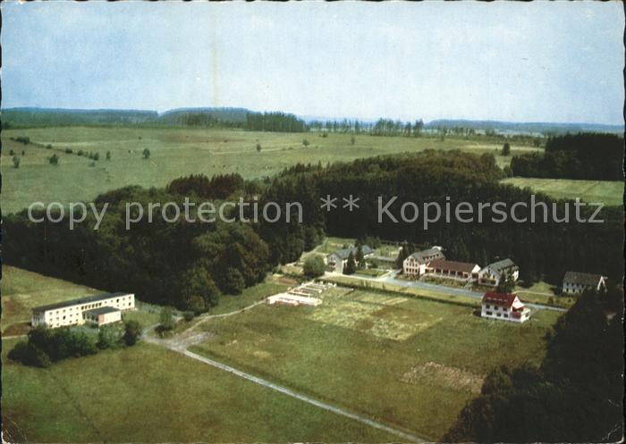 Rennerod Fliegeraufnahme Stiftung Erholungsheim Westerwald Rehe