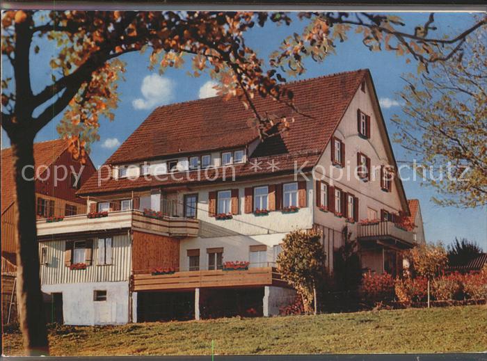 Goettelfingen Seewald Schwarzwald Pension Pfeifle