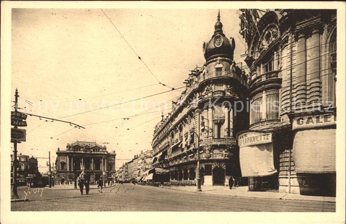 Montpellier Herault Place de la Comedie Theatre