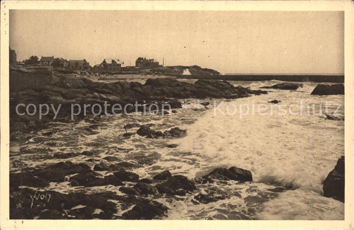 Batz-sur-Mer Brandung Plage St-Michel