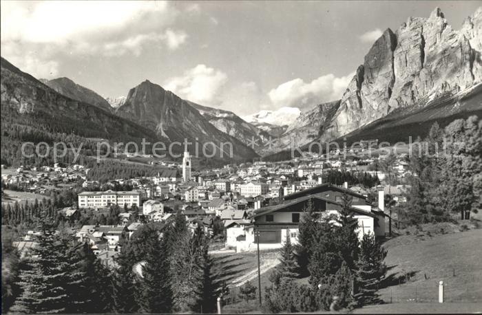 Cortina d Ampezzo col Rosa