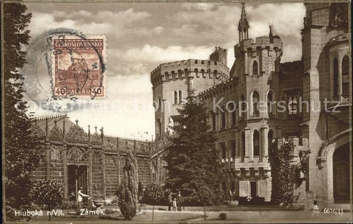 Hluboka Vltavou Zámek